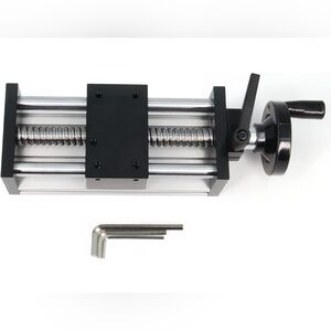 Zeberoxyz 100mm Length Effective Travel Dual Optical Axis Manual Sliding